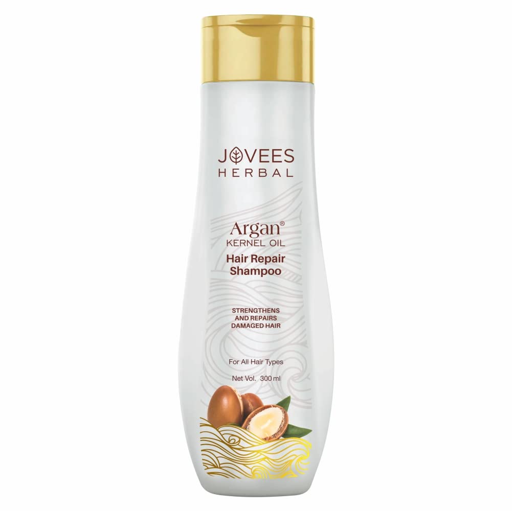 Jovees Herbal argan oil shampoo bottle for hair repair