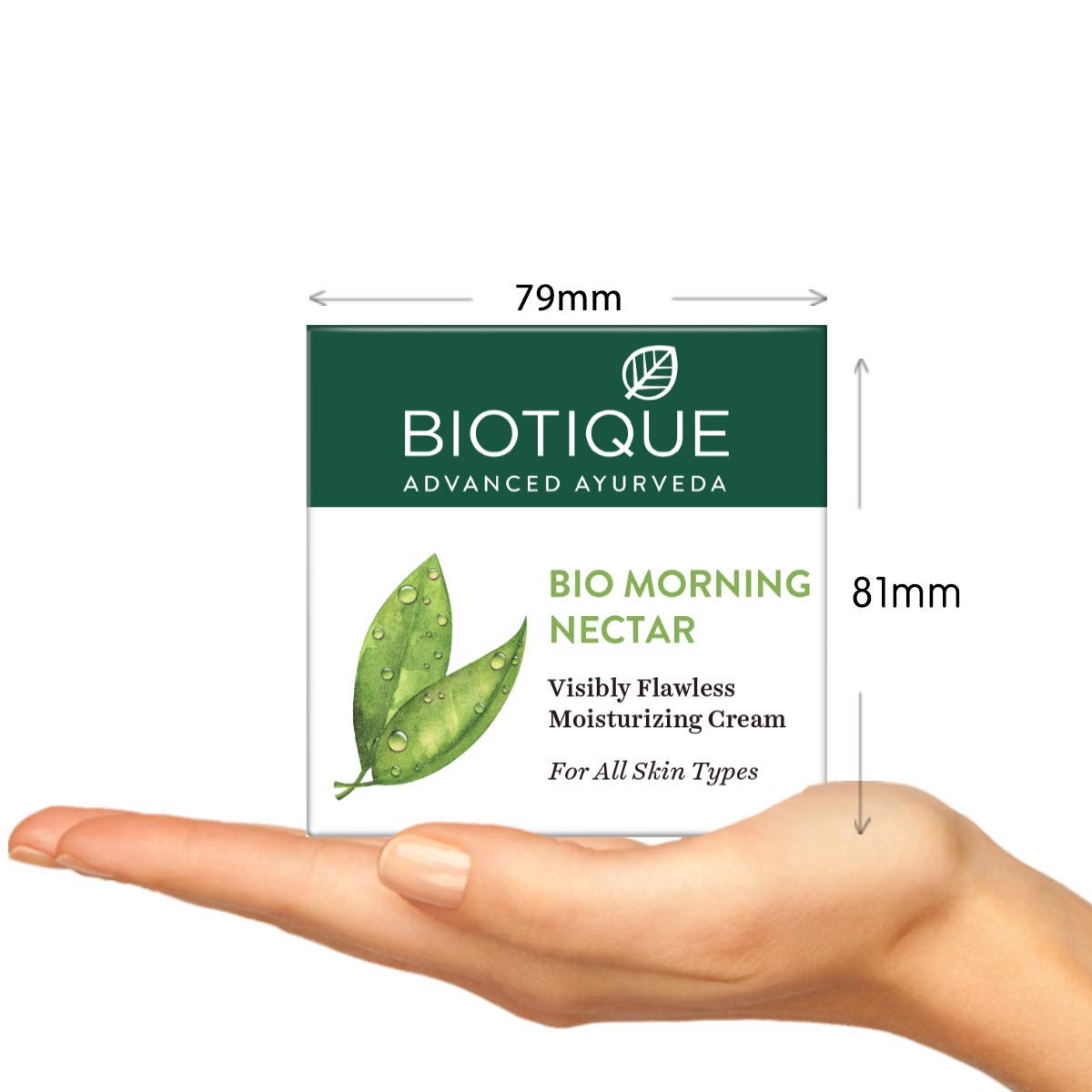 Biotique Morning Nectar Nourish & Hydrate Moisturizing Cold Cream For Visibly Flawless Skin, 50g – view 4