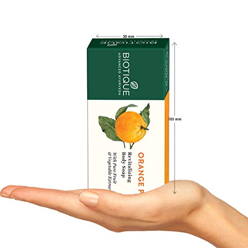 Biotique Bio Orange Peel Revitalizing Body Soap – view 4