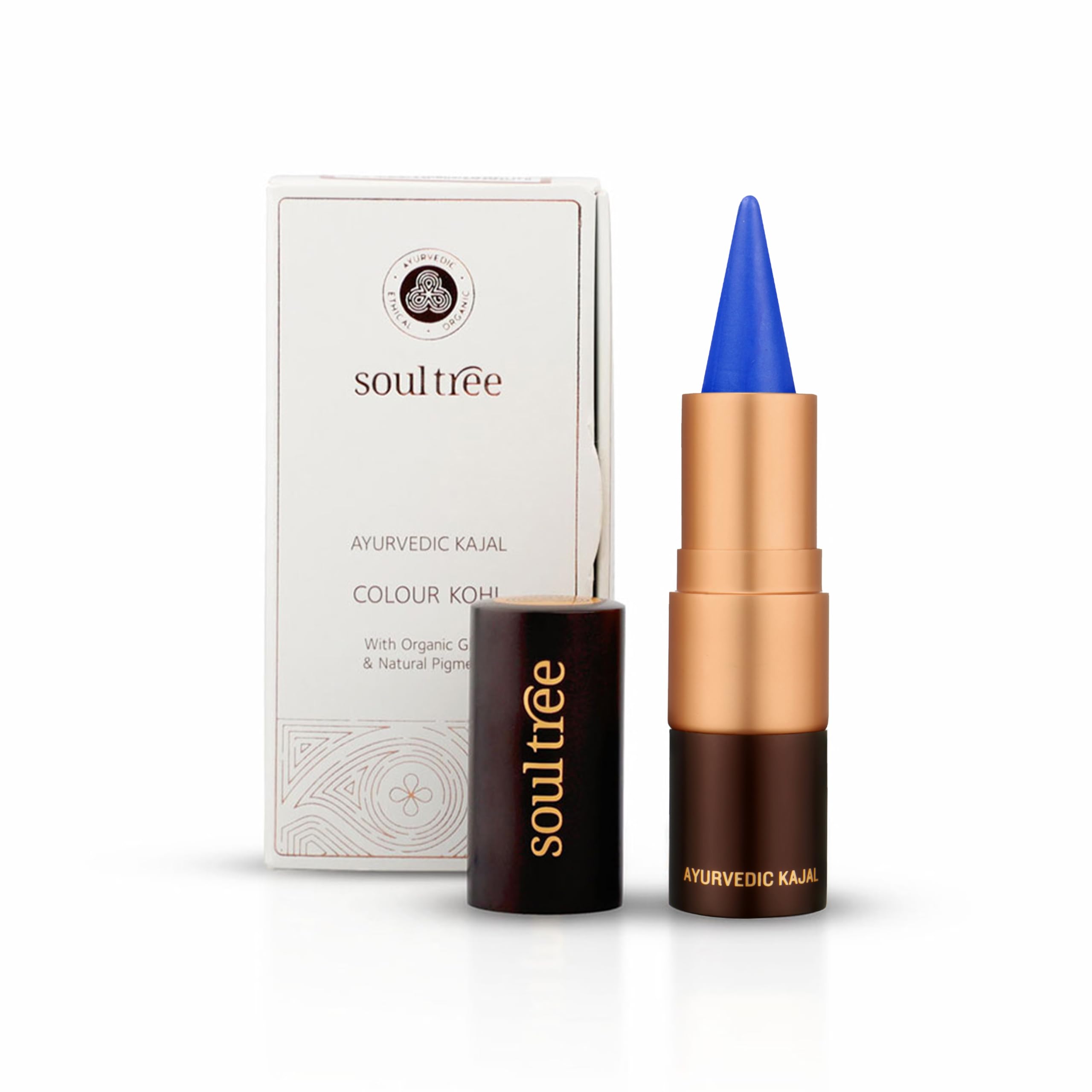 SoulTree True Blue Kajal 005 creamy kajal stick packaging