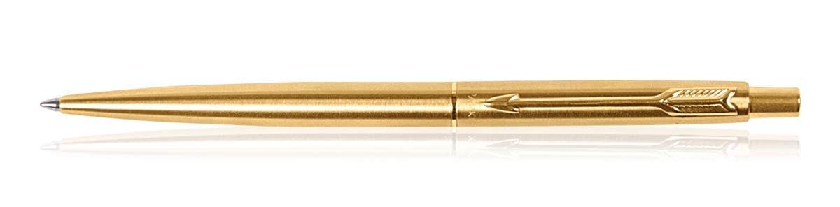 Parker Classic Gold Ball Pen With (Parker Quink Flow Refill Combo Pack 2 - Blue Ink) By DTL Company – view 4