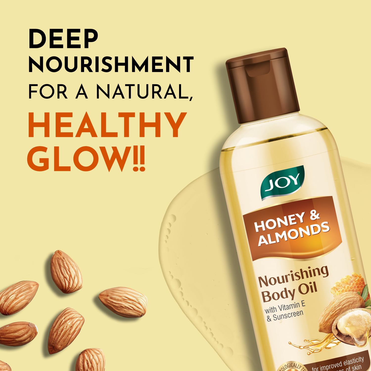 Joy Honey & Almonds Body Oil – view 3