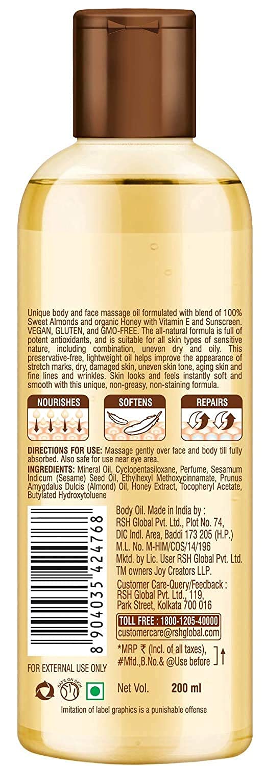 Joy Honey & Almonds Body Oil – view 7