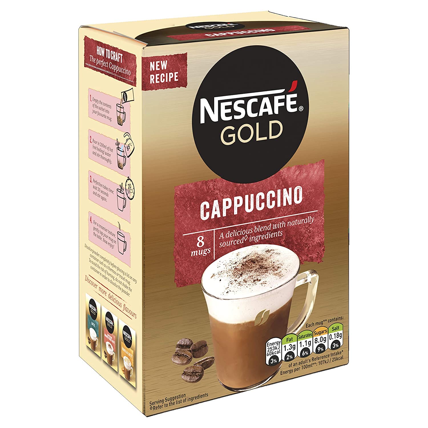 Nescafe Gold Cappuccino, 2 x 124 g – view 2