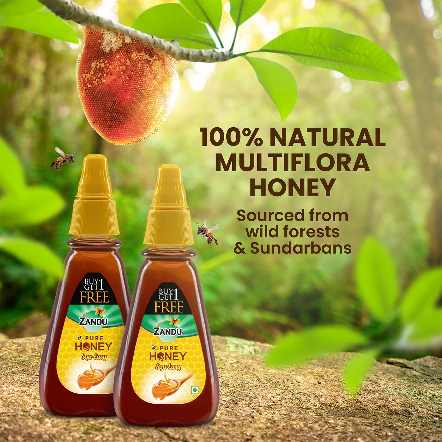 Zandu Pure Honey Squ-Easy (Buy 1 Get 1 Free) – view 3