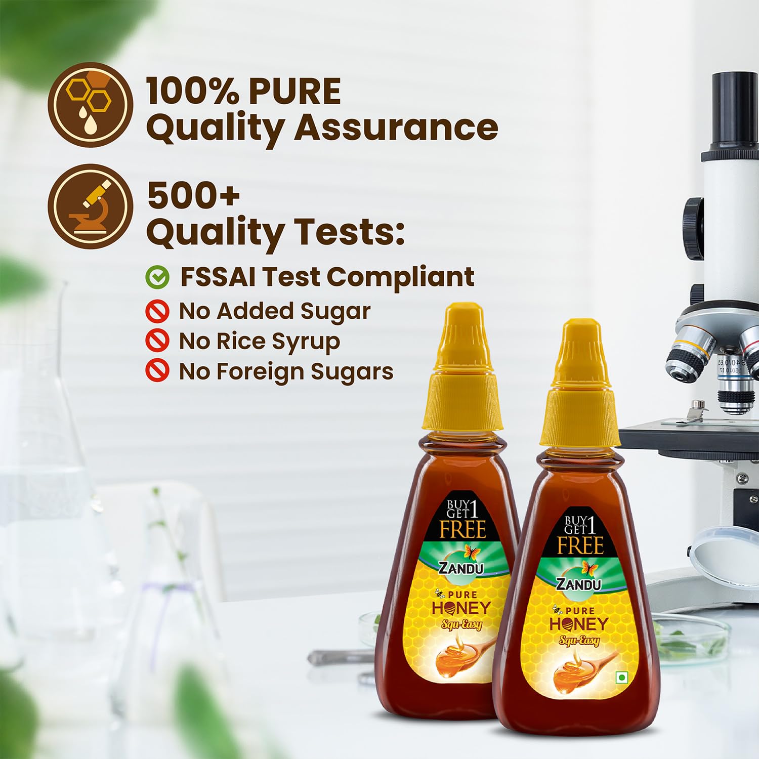 Zandu Pure Honey Squ-Easy (Buy 1 Get 1 Free) – view 4