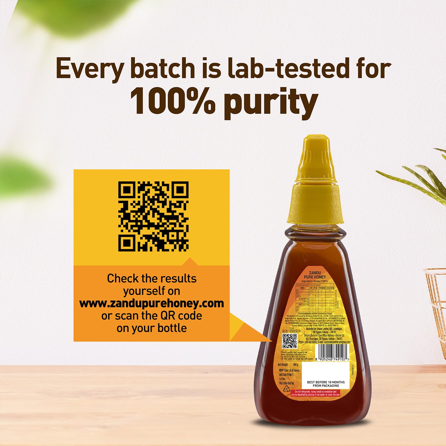 Zandu Pure Honey Squ-Easy (Buy 1 Get 1 Free) – view 6