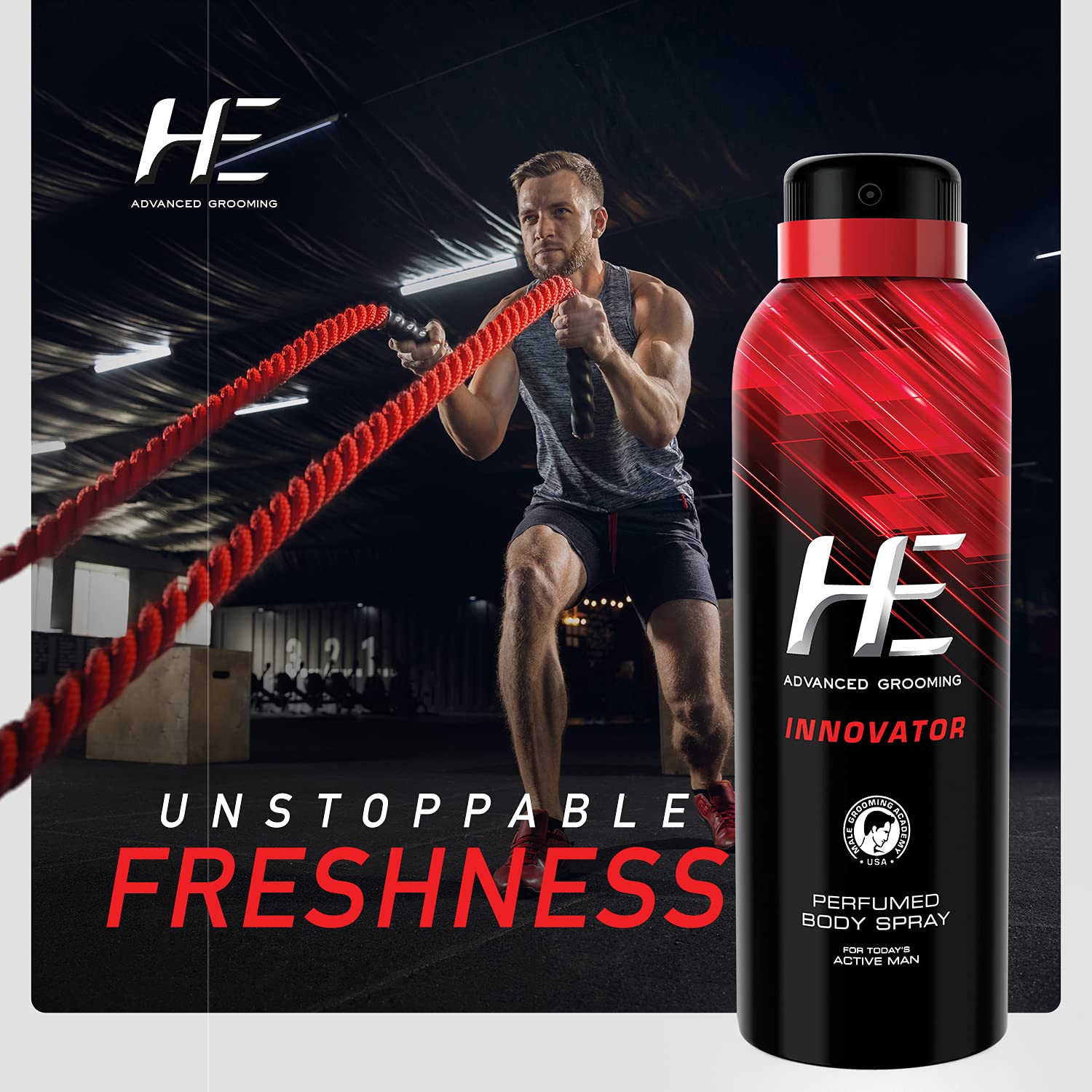 HE Perfumed Body Spray Innovator for Men, 150ml – view 4