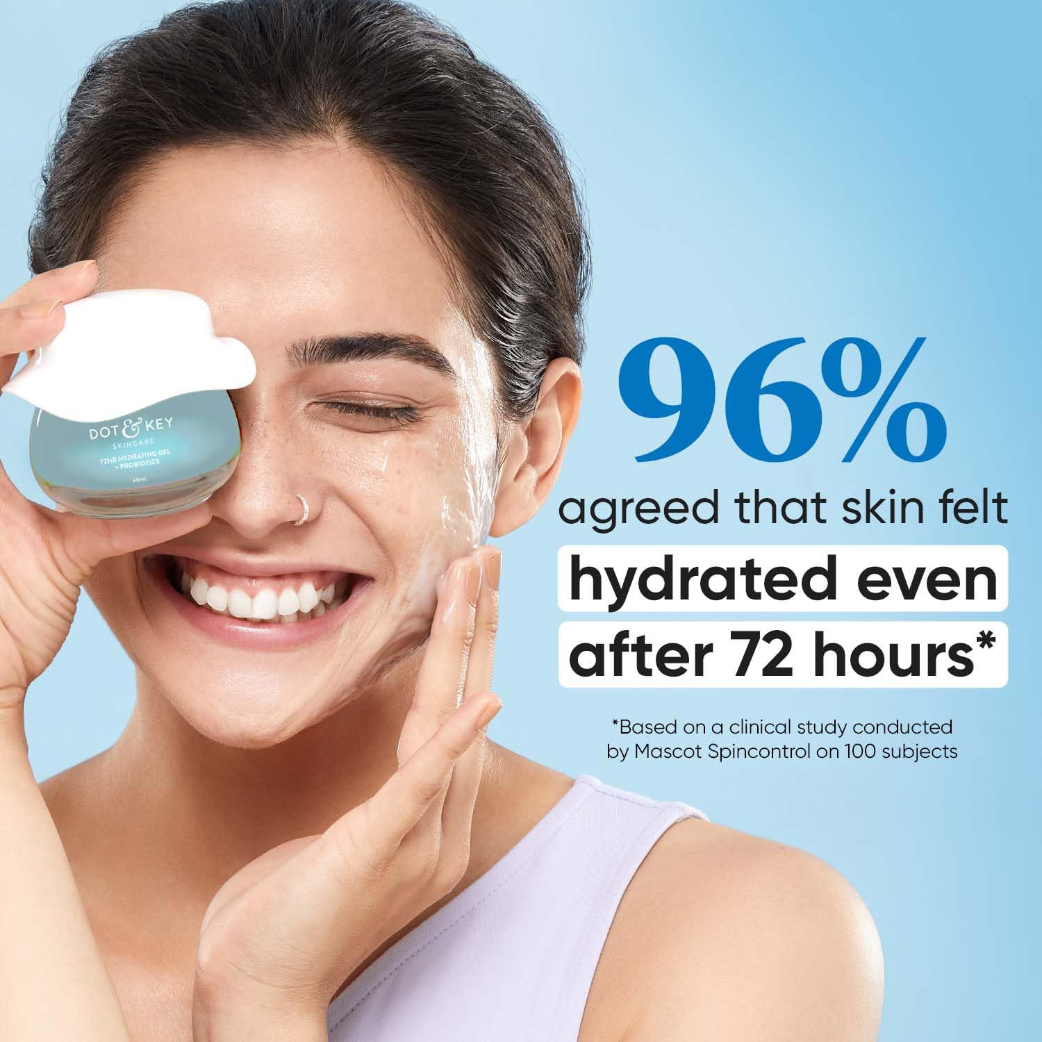 Dot & Key 72HR HYDRATING GEL + Probiotics Moisturizer for Face – view 3