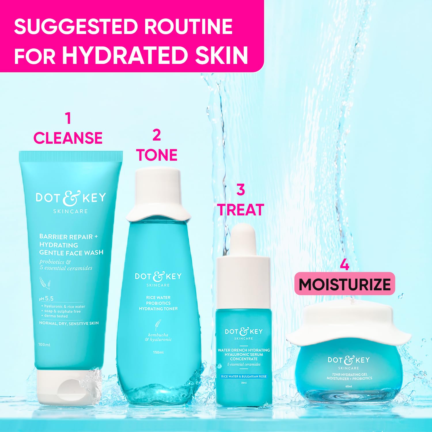 Dot & Key 72HR HYDRATING GEL + Probiotics Moisturizer for Face – view 6