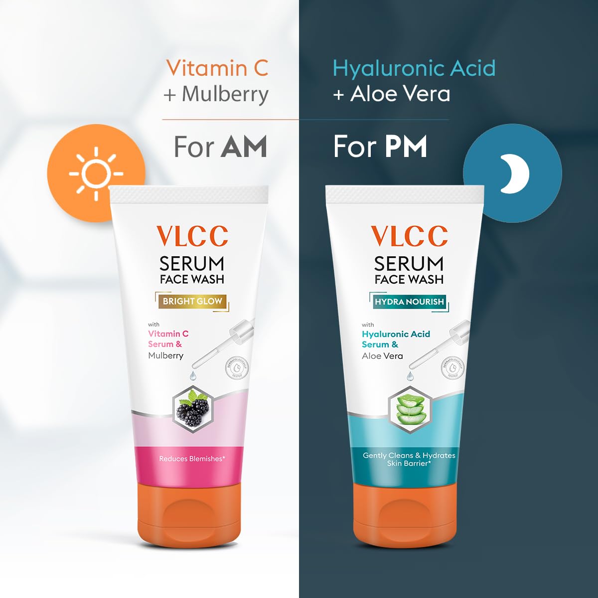 VLCC Vitamin C & Mulberry Serum Facewash - 150 ml to Reduce Blemishes & Brighten for AM – view 3