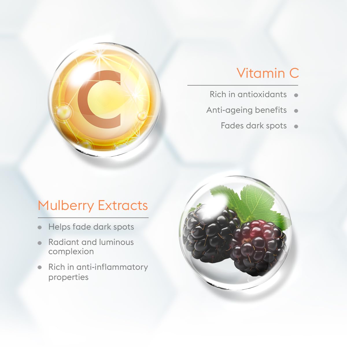 VLCC Vitamin C & Mulberry Serum Facewash - 150 ml to Reduce Blemishes & Brighten for AM – view 5