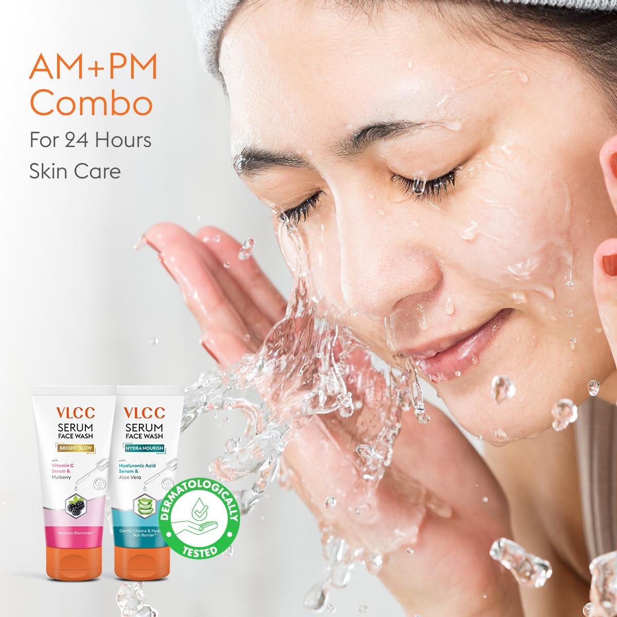 VLCC Vitamin C & Mulberry Serum Facewash - 150 ml to Reduce Blemishes & Brighten for AM – view 8