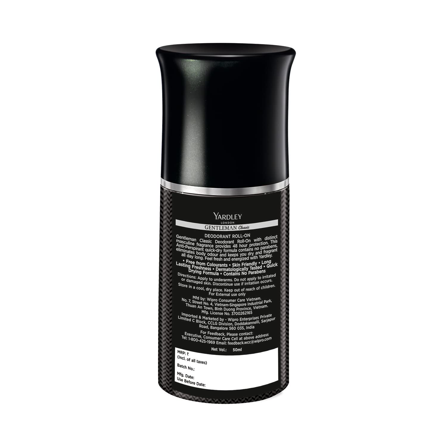 Yardley London Gentleman Classic Deodorant Roll-On – view 3