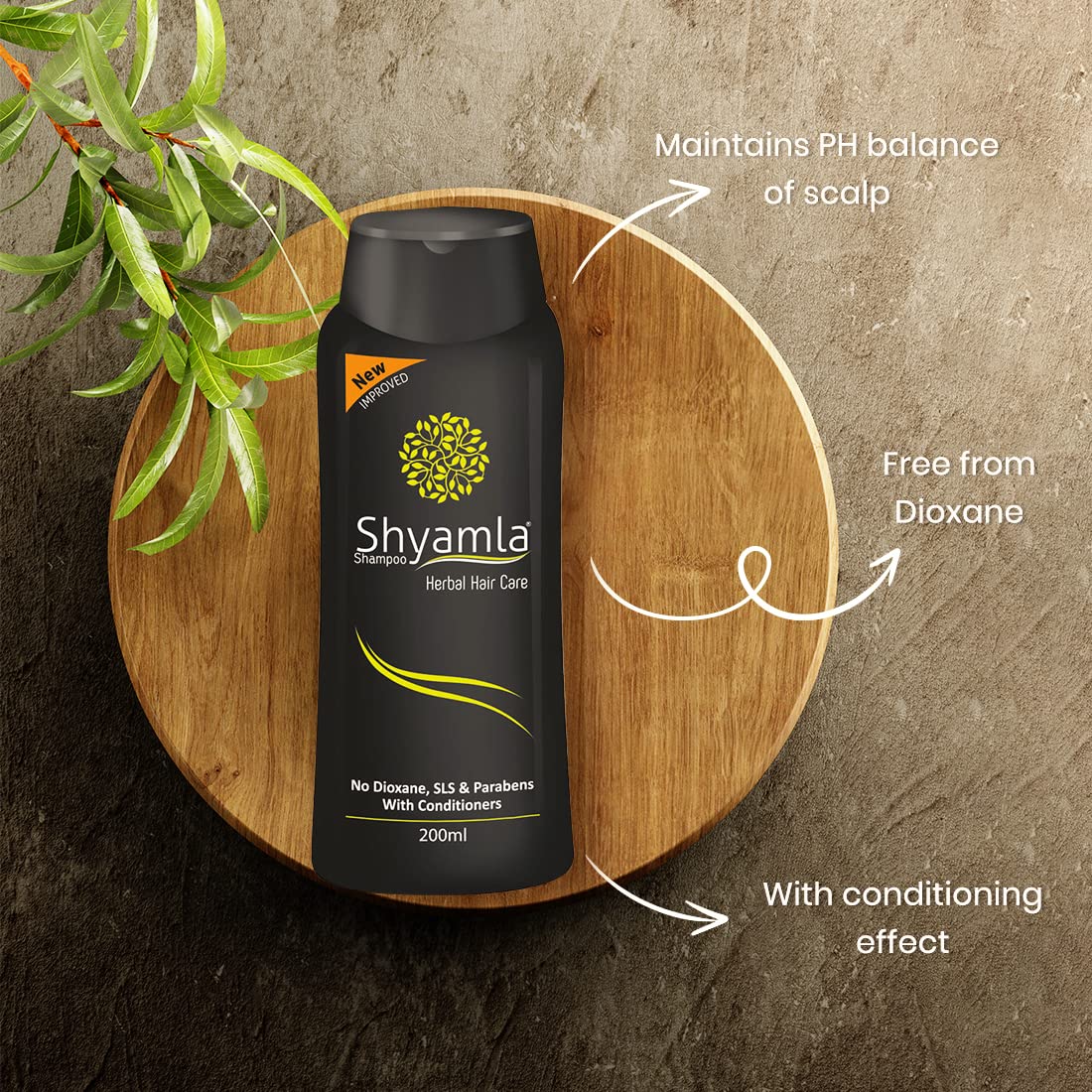 Trichup Shyamla Herbal Hair Shampoo (200 Ml) Pack of 2 – view 3