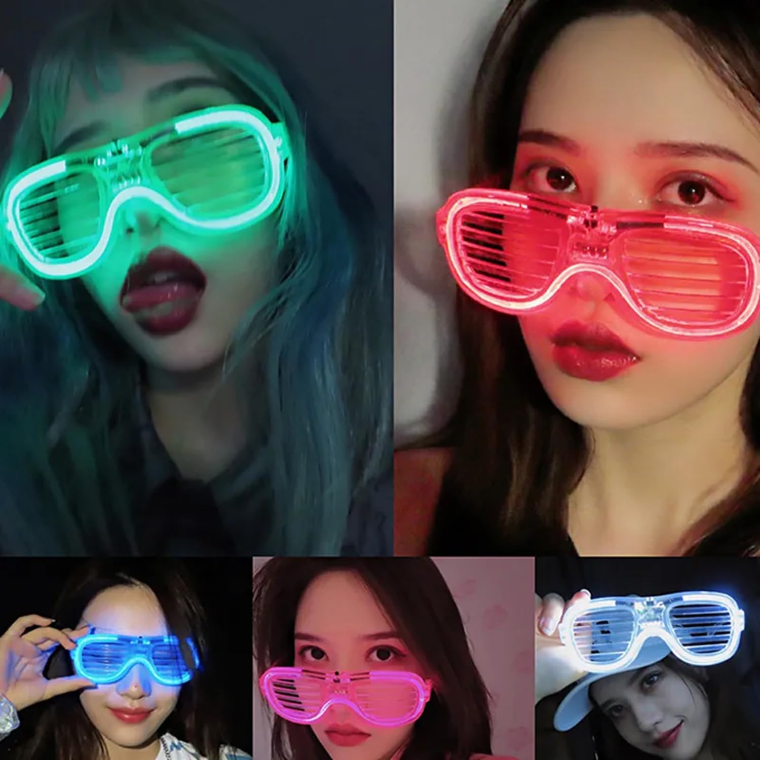 FAVELA 5 PCS LED Light Goggles For Night Party and Birthday Return Gifts For Kids – view 8