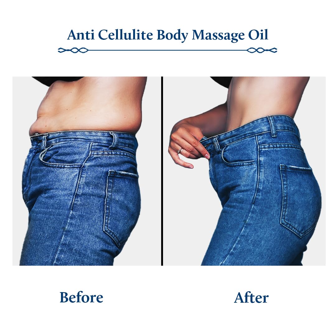 Blue Nectar Anti Cellulite Body Massage Oil with Triphala & Tea Tree Essential Oil – view 5