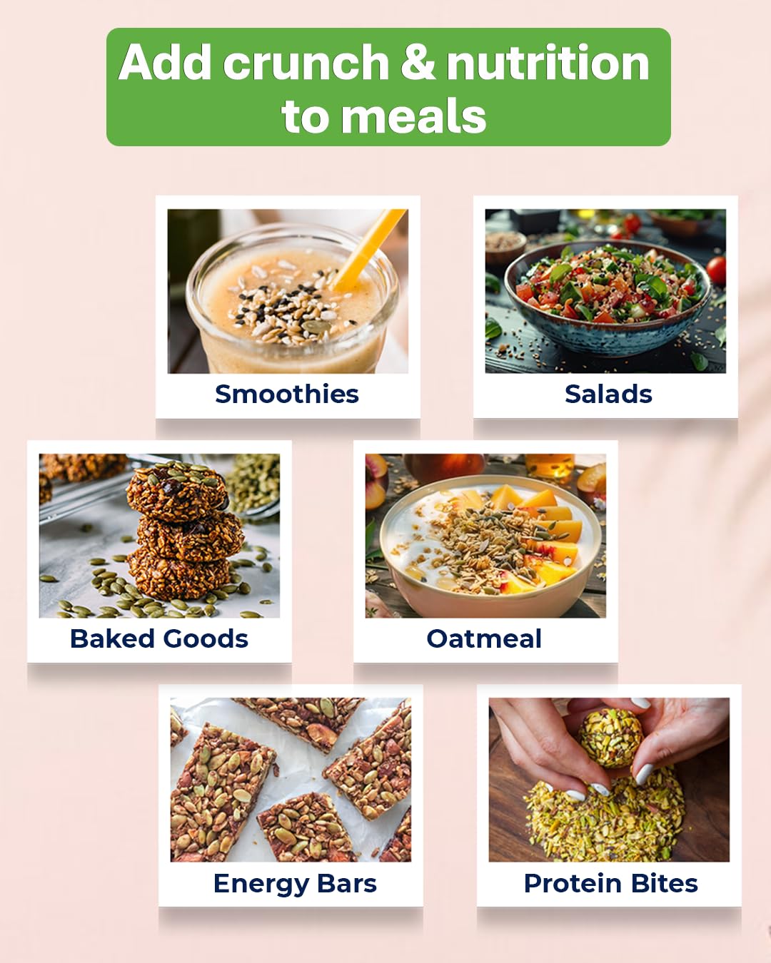 True Elements Mixed Seeds for Eating 250g - 5 in 1 Seeds Mix – view 6