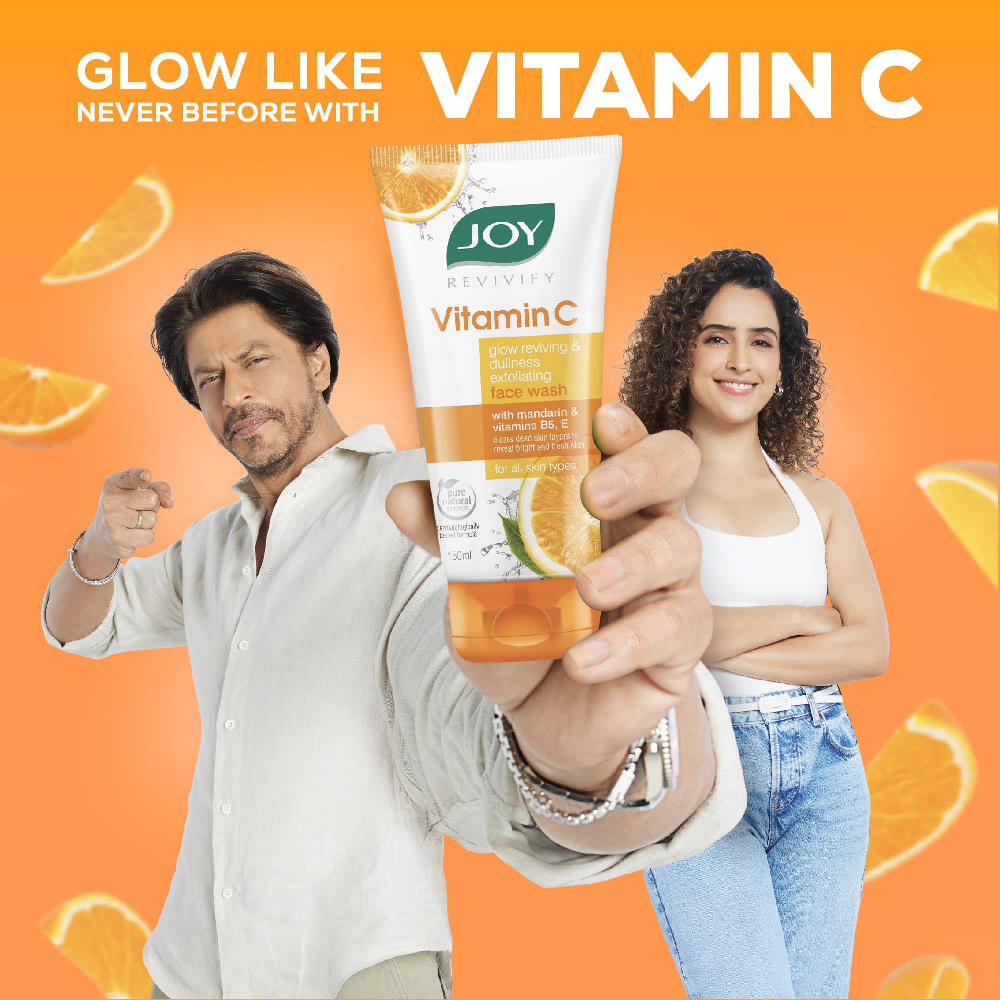 Joy Brightening & Moisture Balancing Face Cleansing Combo For Day & Night Routine (150mlx2) – view 2