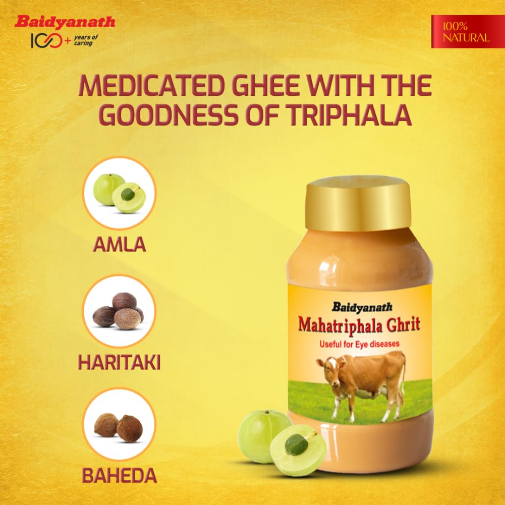 Baidyanath Mahatriphala Ghrita - 100g – view 3