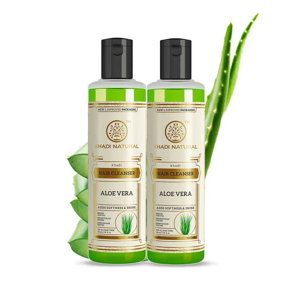 Herbal aloe vera hair cleanser 210 ml pack of two