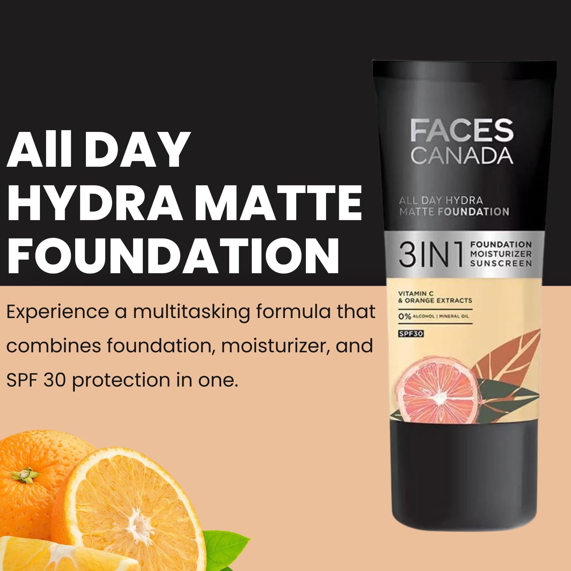 FACESCANADA All Day Hydra Matte Liquid Foundation – view 2
