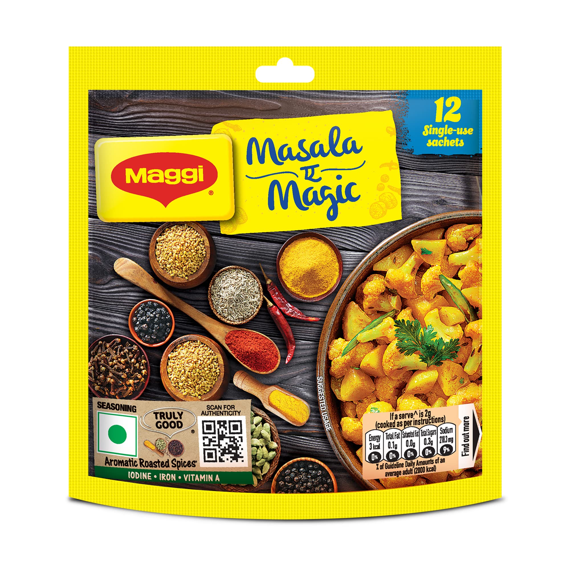 MAGGI Masala-Ae-Magic vegetable masala all in one powder pouch