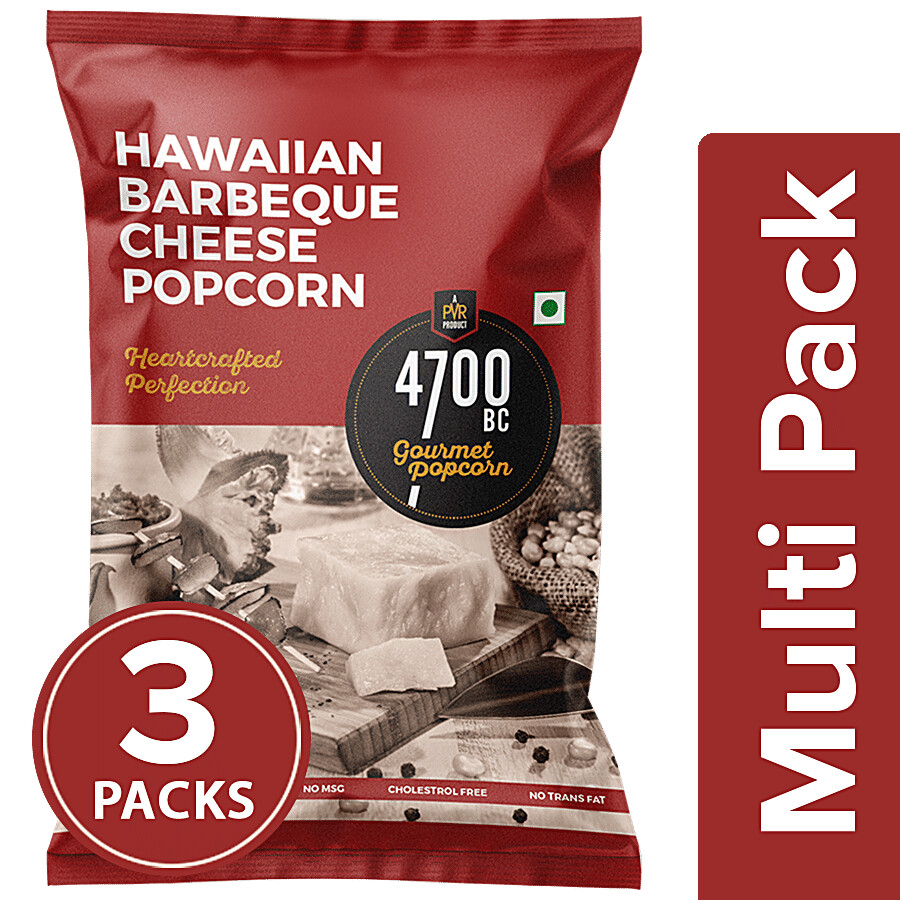 50 g tin of Hawaiian BBQ cheese gourmet popcorn