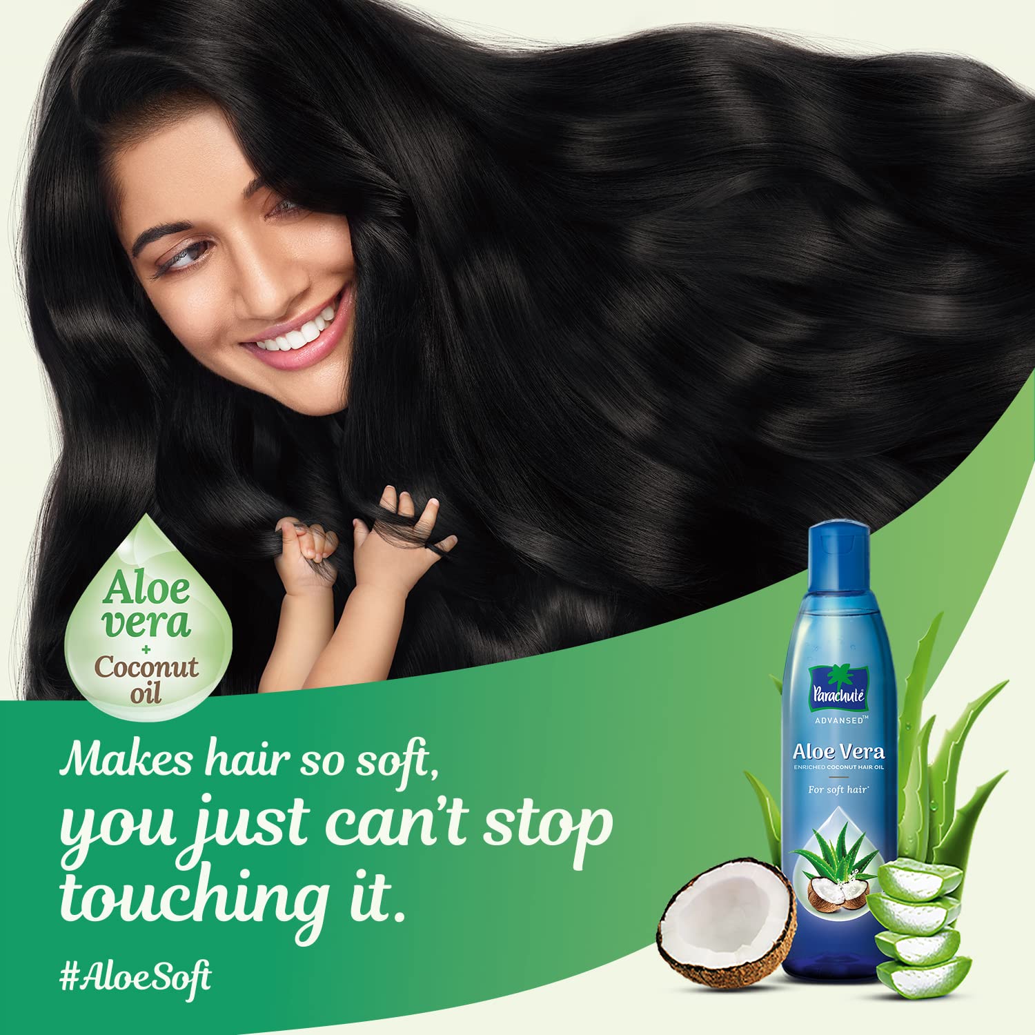 Parachute Advansed Aloe Vera Enriched Coconut Hair Oil, 250 ml – view 4