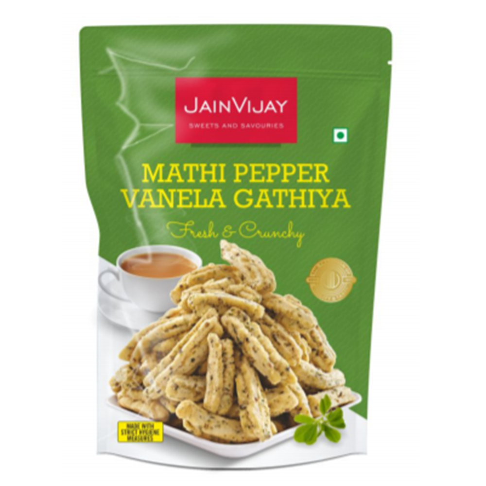 Gujarat Jain Vijay Methiwala Gathiya-250gm – view 1