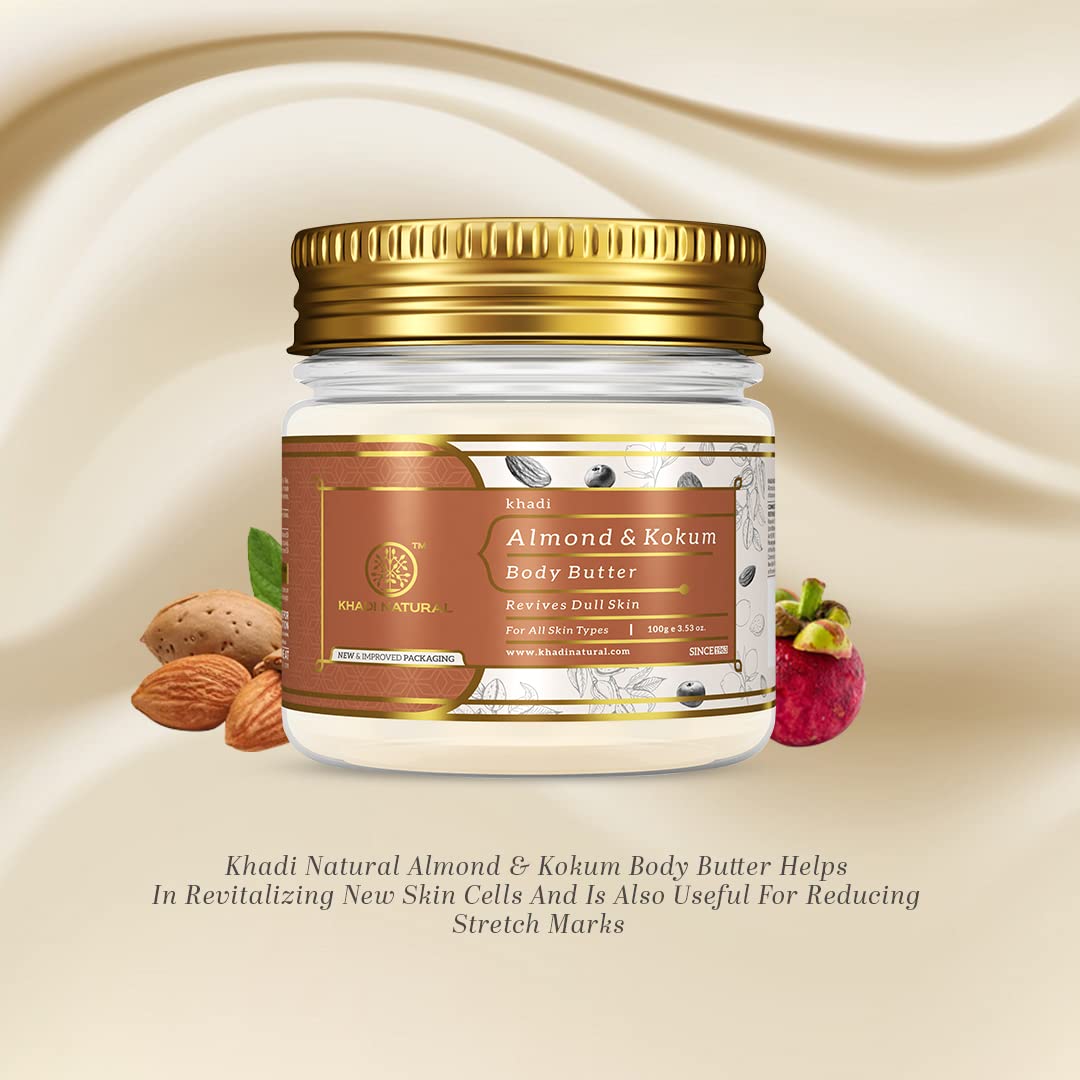 Khadi Natural Almond & Kokum Body Butter 100Gm – view 3