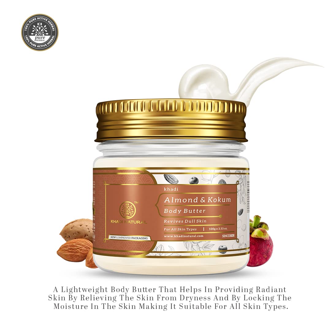 Khadi Natural Almond & Kokum Body Butter 100Gm – view 4