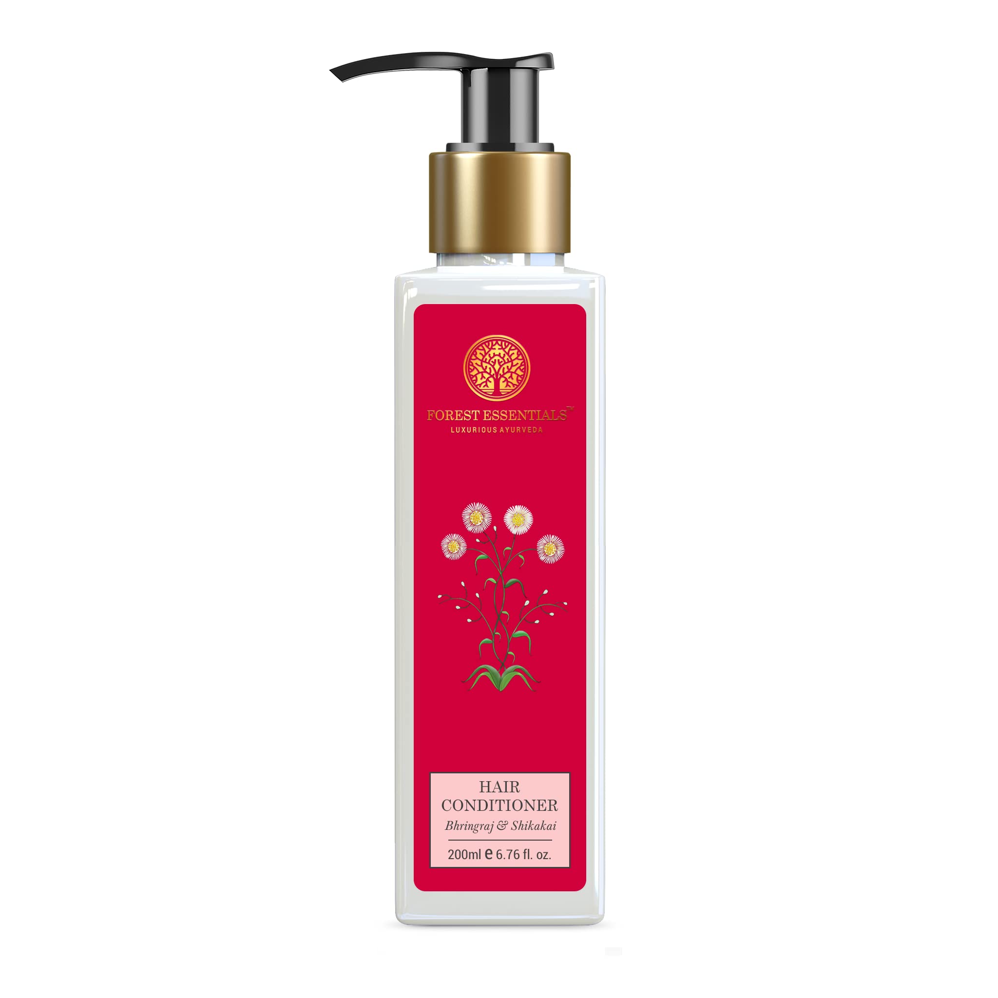 Forest Essentials Hair Conditioner Bhringraj & Shikakai & Forest Essentials Delicate Facial Cleanser Kashmiri Saffron & Neem – view 3