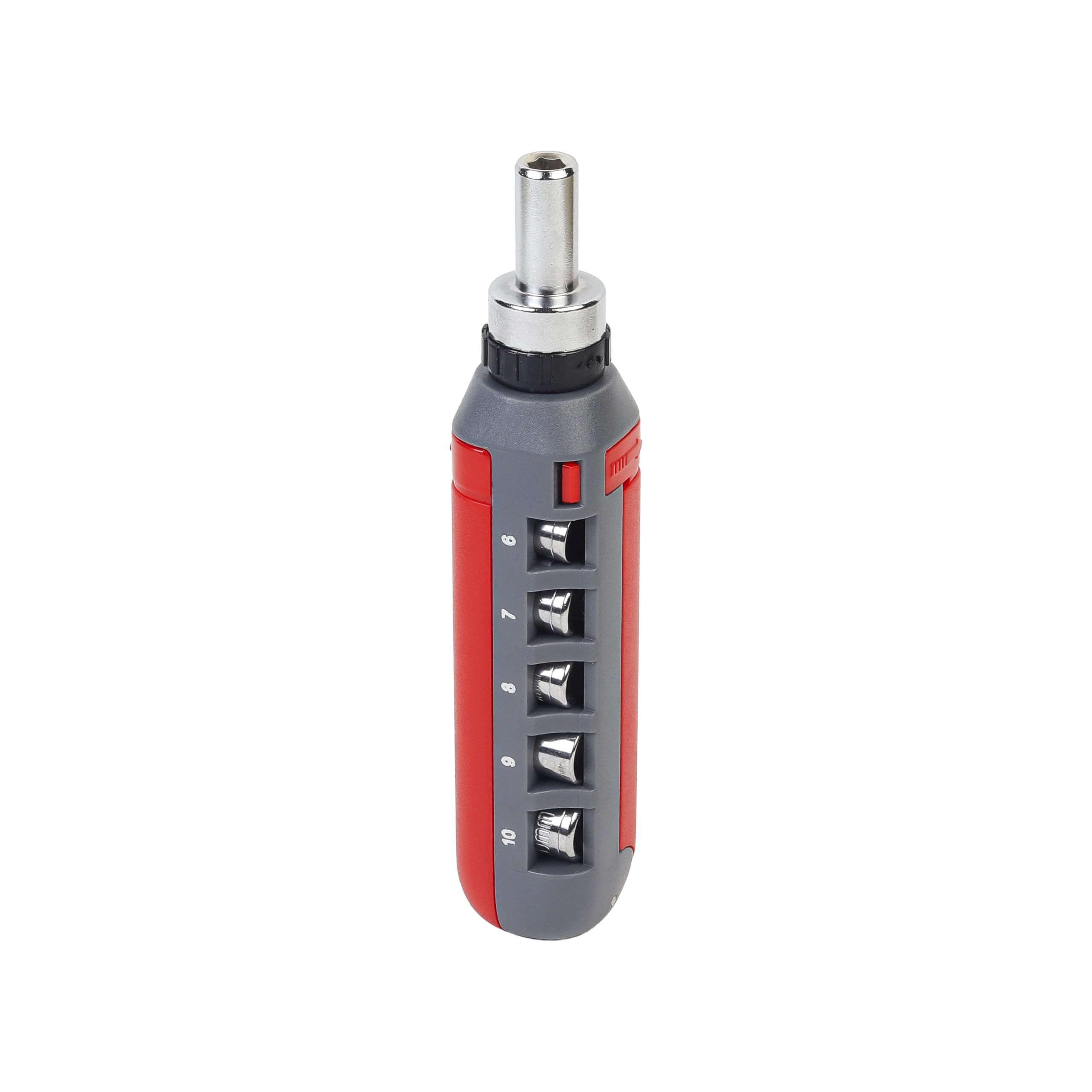 Spartan 14 in 1 Ratchet Screwdriver Set with Built-in Bits | Reliable Tool for Home & Professional Use | Multi-Angle Ratcheting | Hand Tool & Nutdriver Kit | Pack of 1 (Red)
