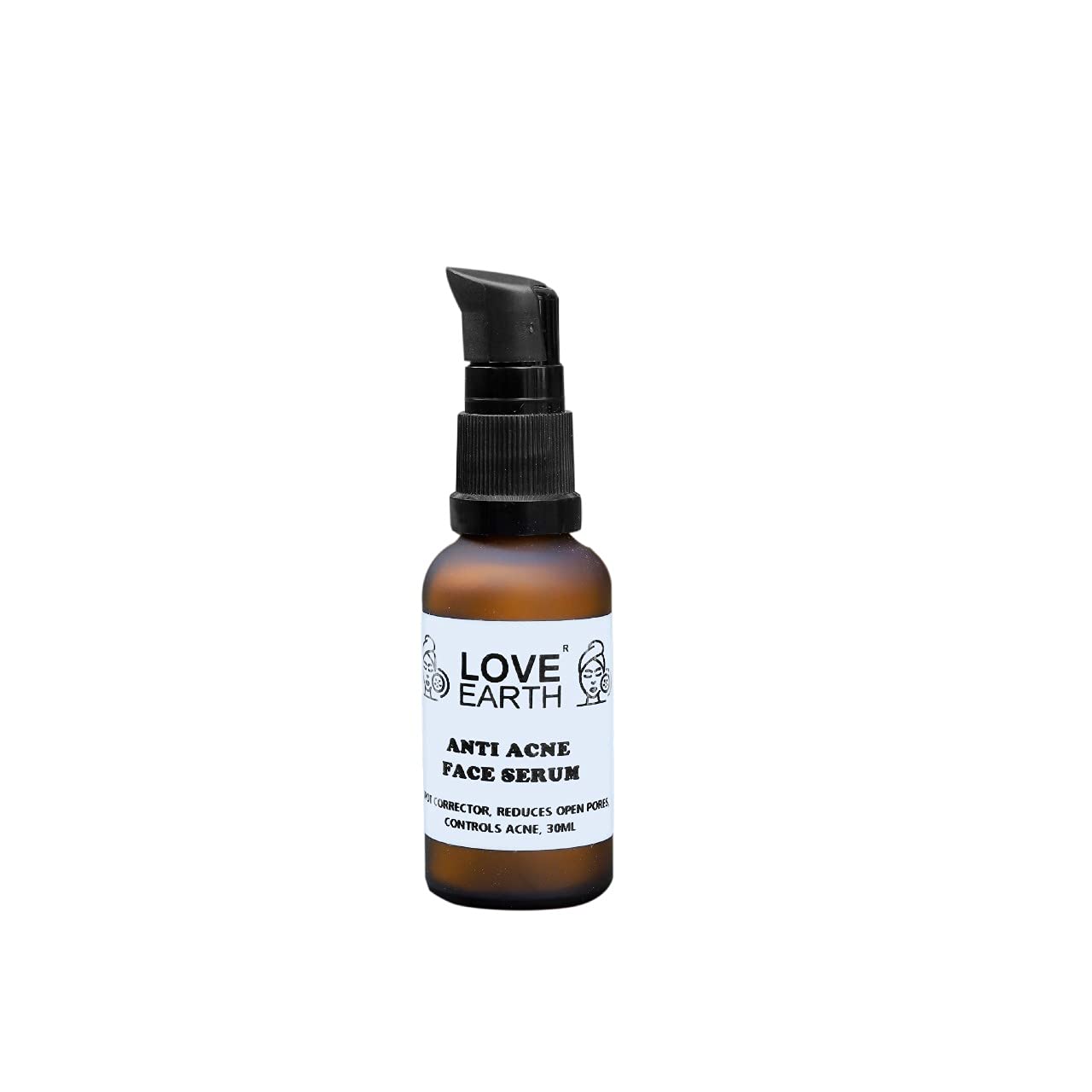 Love Earth Anti Acne Serum With Pure Vitamin C & Witch Hazel For Acne Free And Even Skin Tone Suitable For All Skin Types 30ml – view 2