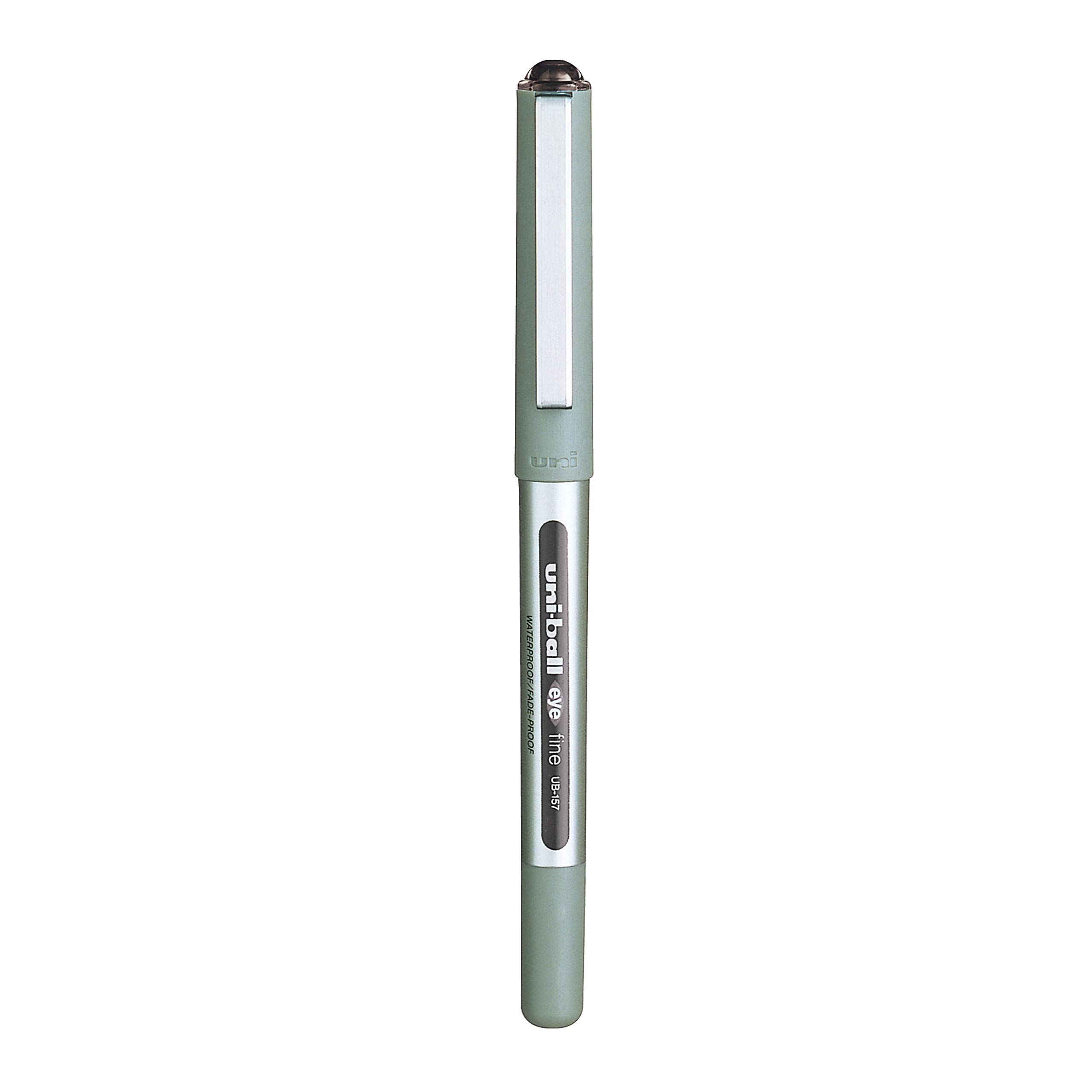 uni-ball Eye UB157 0.7 mm Roller Ball Pens, Black Ink, Pack of 3 – view 3