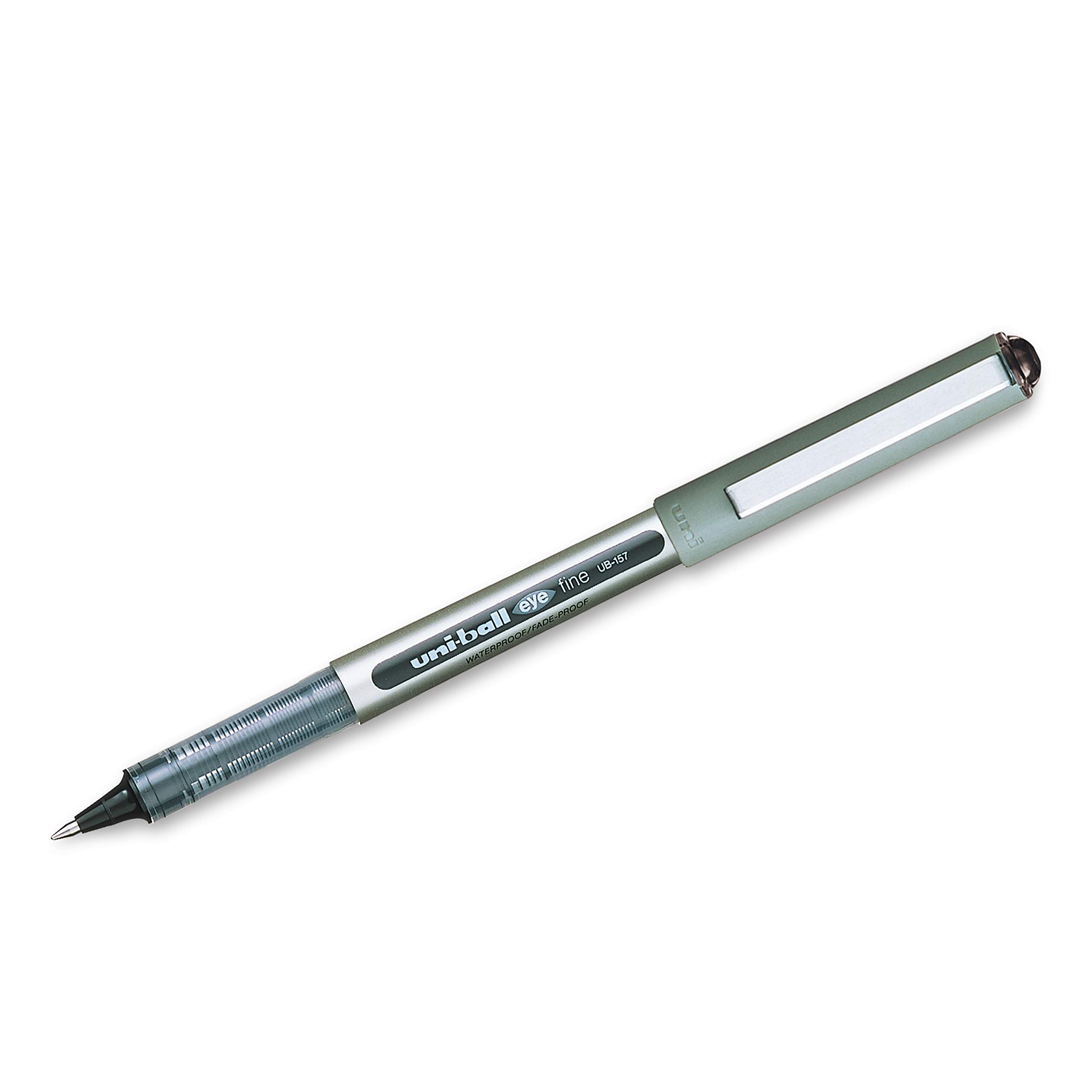 uni-ball Eye UB157 0.7 mm Roller Ball Pens, Black Ink, Pack of 3 – view 4
