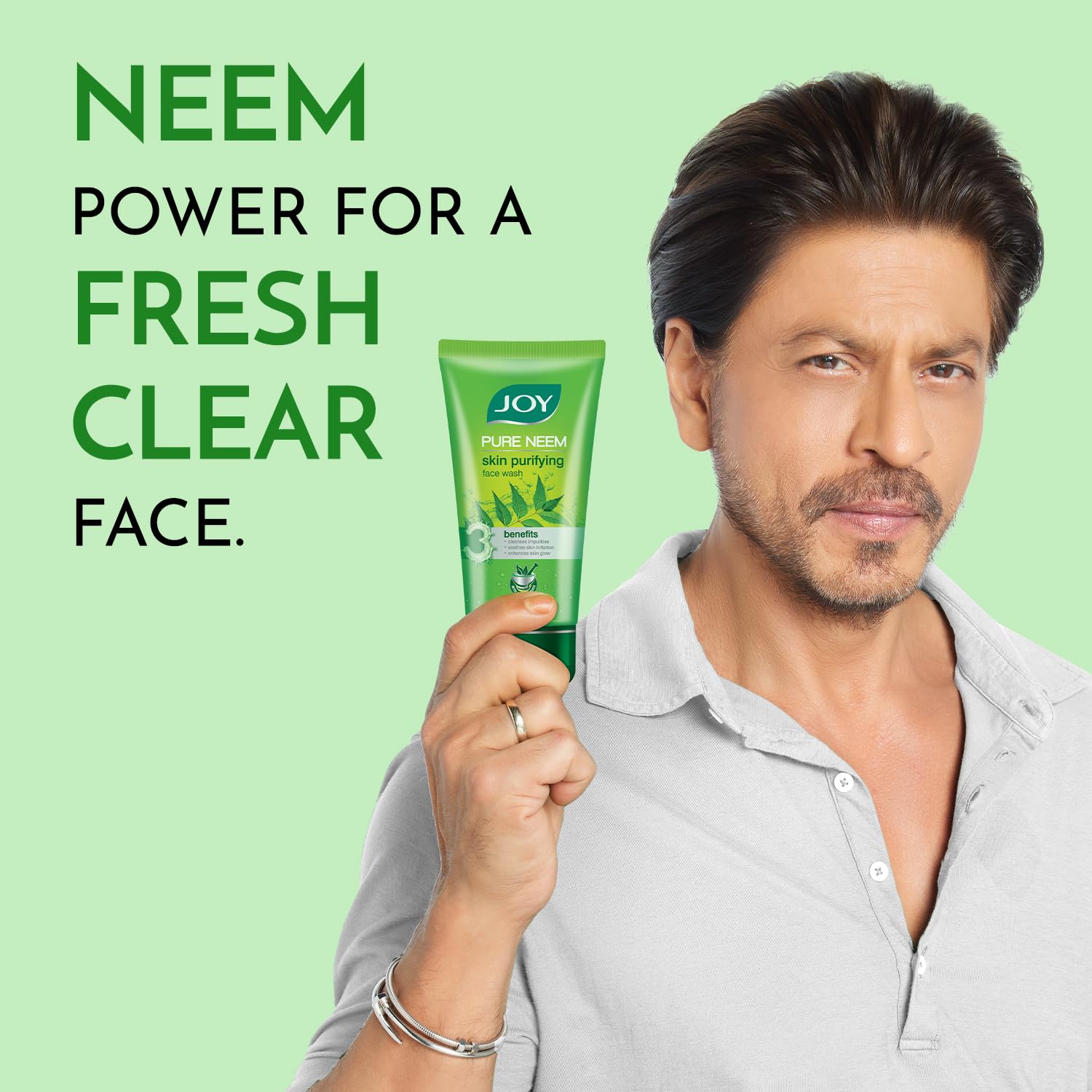 Joy Skin Purifying Neem Face Wash for Oily & Acne-Prone Skin – view 3