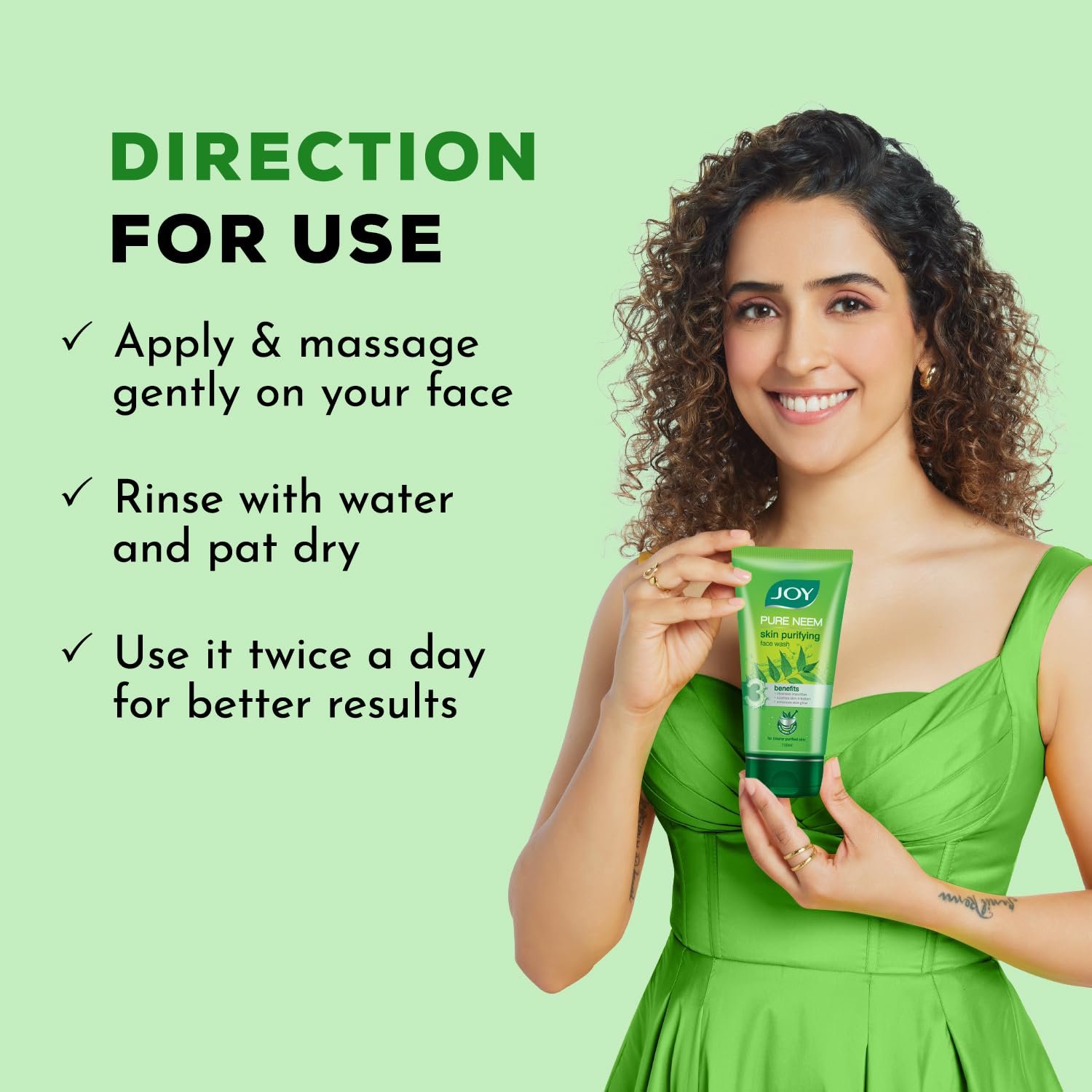 Joy Skin Purifying Neem Face Wash for Oily & Acne-Prone Skin – view 5