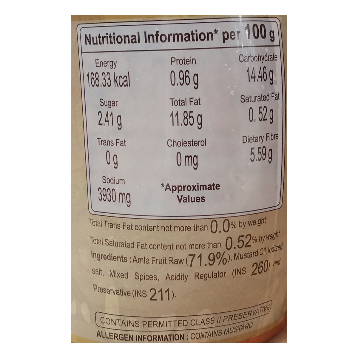 Patanjali Amla Pickle 500 g – view 5