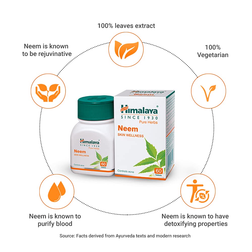 Himalaya Wellness Neem, 60 Tablet – view 3