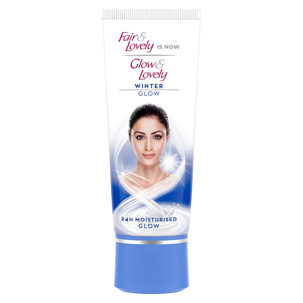Front pack of Glow & Lovely Winter Glow Face Cream