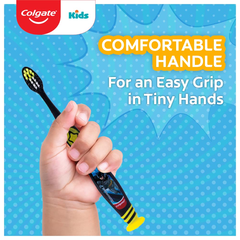 Colgate Kid's Extra Soft Manual Toothbrush with Tongue Cleaner - Multicolor,1 Pc – view 7