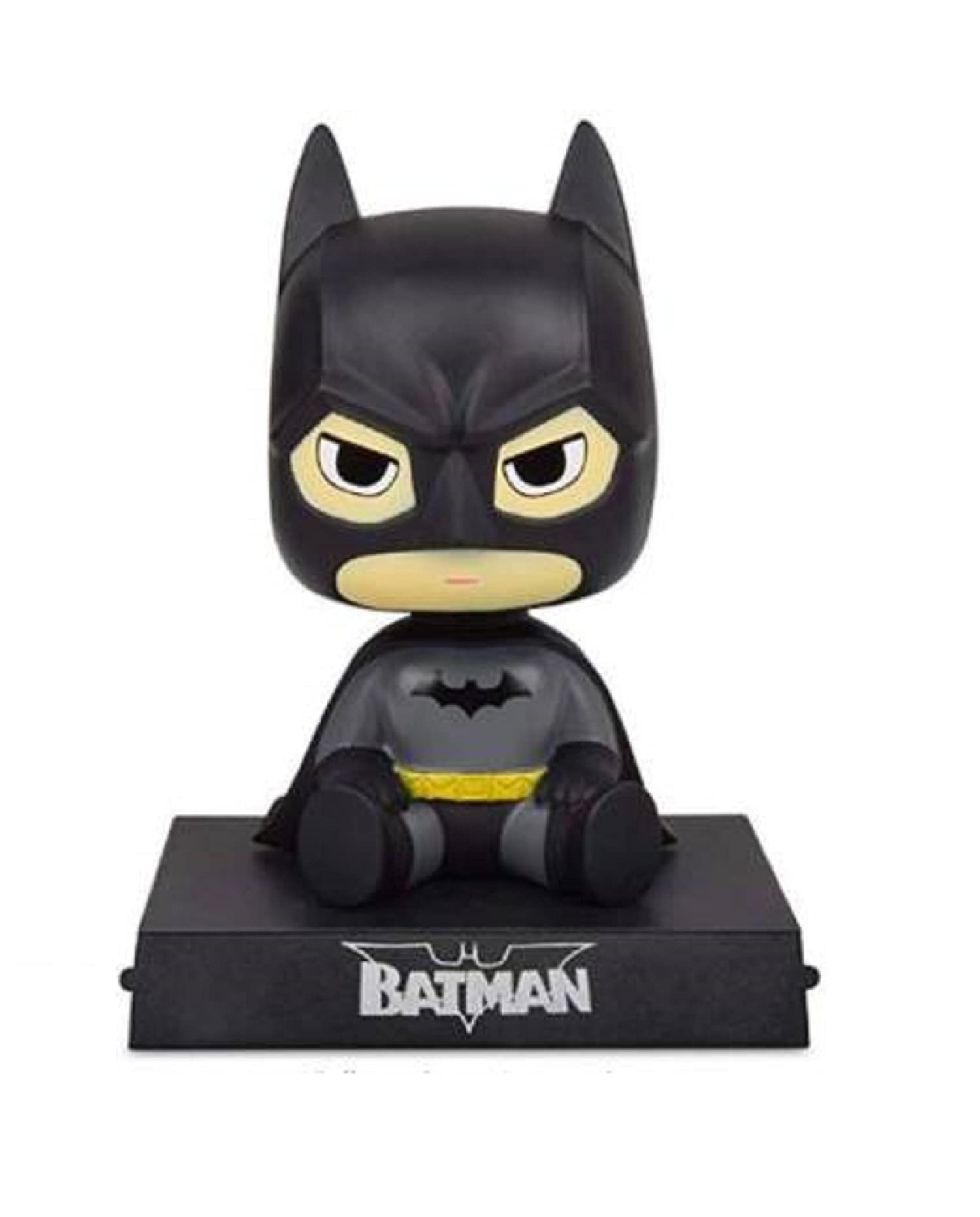 AUGEN Super Hero Batman Action Figure Limited Edition Bobblehead with Mobile Holder for Car Dashboard, Office Desk & Study Table (Pack of 1) – view 4