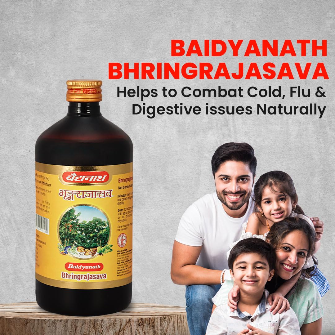 Baidyanath Bhringrajasava, Syrup (450 Ml) – view 2