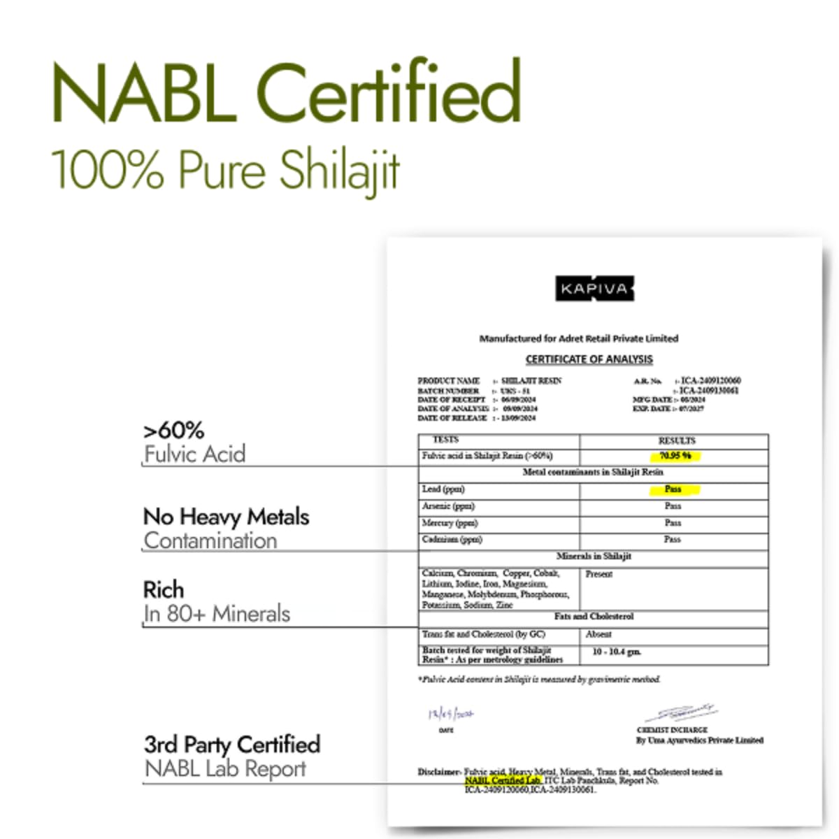 Kapiva Shilajit/Shilajeet Gold Resin - 20g – view 4