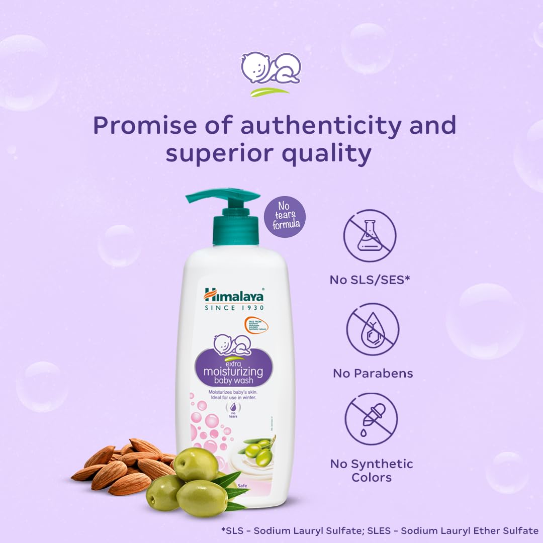 Himalaya Extra Moisturizing Baby Wash, 100ml – view 4