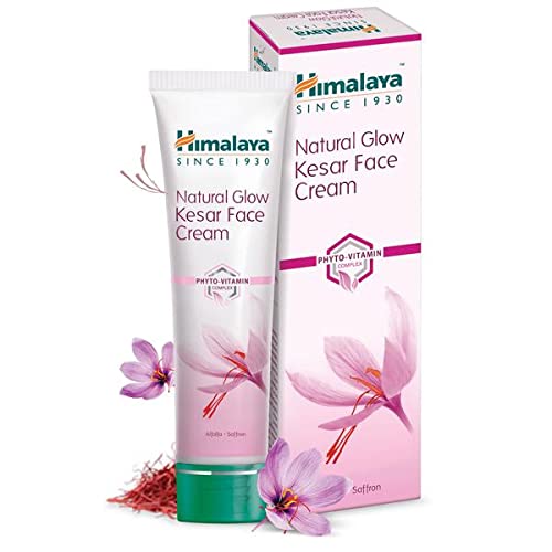 Himalaya Natural Glow Kesar Face Cream 50g jar front view