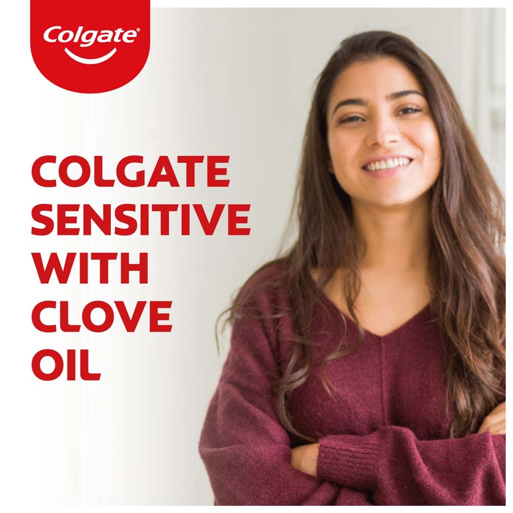 Colgate Sensitive Toothpaste with Clove Oil, for Sensitivity Relief, 160g, – view 2