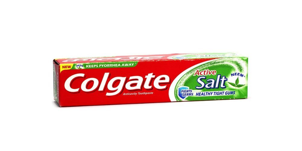 Colgate Active Salt Neem toothpaste 200g pack of 2